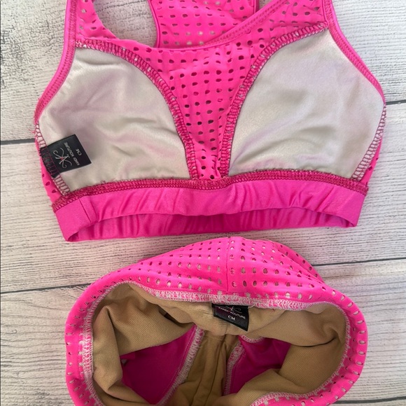 Pink Polka Dot Dance Set - Picture 6 of 7